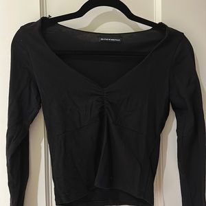 Brandy Melville Cinched Long Sleeve